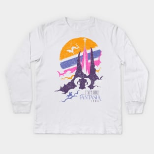 Explore Fantasia Kids Long Sleeve T-Shirt